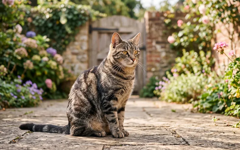 Cat with a glossy, shiny coat, a possible benefit of salmon oil for cats Cat with a glossy, shiny coat, a possible benefit of salmon oil for cats